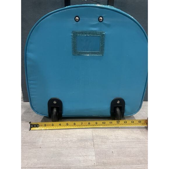 Disney store brave Marida Luggage Trolley Carry-On Sparkly Blue - Picture 8 of 10